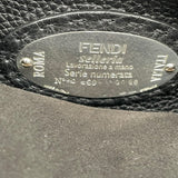 フェンディ FENDI ピーカブーフィットFFスタンプ 7VA422 ブラック レザー メンズ ハンドバッグ
