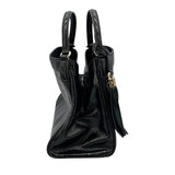 グッチ GUCCI ソーホーインターロッキングG　2WAYバッグ 336751 ブラック GD金具 パテント レディース ハンドバッグ