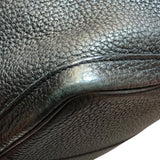 エルメス HERMES ガーデンパーティPM □P刻 ブラック　シルバー金具 ネゴンダ ユニセックス ハンドバッグ