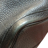 エルメス HERMES ガーデンパーティPM □P刻 ブラック　シルバー金具 ネゴンダ ユニセックス ハンドバッグ