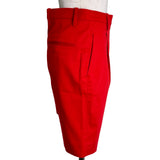 エルメス HERMES ハーフパンツ レッド コットン レディース ショートパンツ