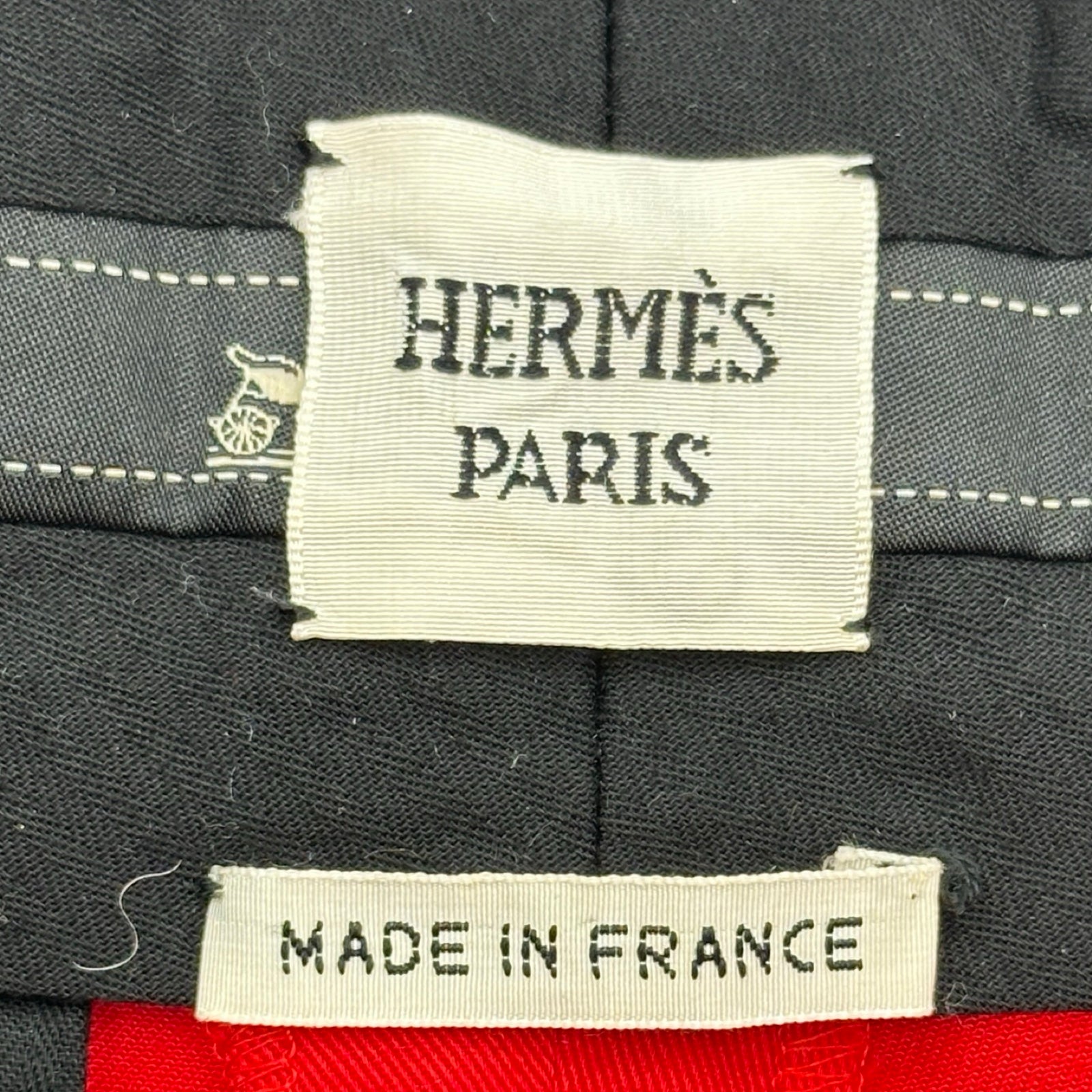 エルメス HERMES ハーフパンツ レッド コットン レディース ショート