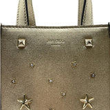 ジミーチュウ JIMMY CHOO ミニN/Sトート ライトゴールド レザー レディース トートバッグ