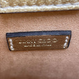 ジミーチュウ JIMMY CHOO ミニN/Sトート ライトゴールド レザー レディース トートバッグ