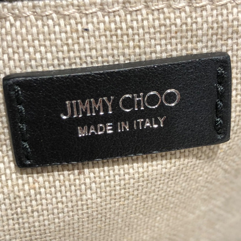 ジミーチュウ JIMMY CHOO ロゴバックパック グレー PVC/レザー メンズ リュック・デイパック
