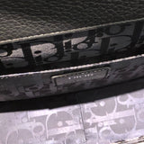 クリスチャン・ディオール Christian Dior ギャロップショルダーバック ブラック レザー メンズ ショルダーバッグ