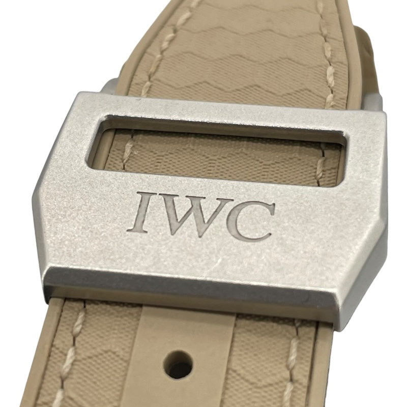 インターナショナルウォッチカンパニー IWC パイロットウォッチ クロノグラフ トップガン IW389103 カーキ SS 自動巻き メンズ 腕時計