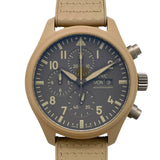 インターナショナルウォッチカンパニー IWC パイロットウォッチ クロノグラフ トップガン IW389103 カーキ SS 自動巻き メンズ 腕時計