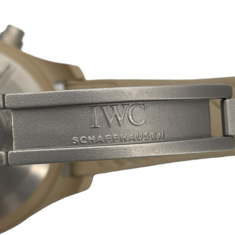 インターナショナルウォッチカンパニー IWC パイロットウォッチ クロノグラフ トップガン IW389103 カーキ SS 自動巻き メンズ 腕時計