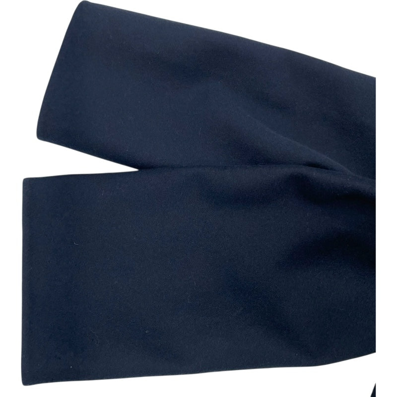 エルメス HERMES ベビーカシミヤダッフルコート 4HO124DB ネイビー カシミヤ レディース ダッフルコート