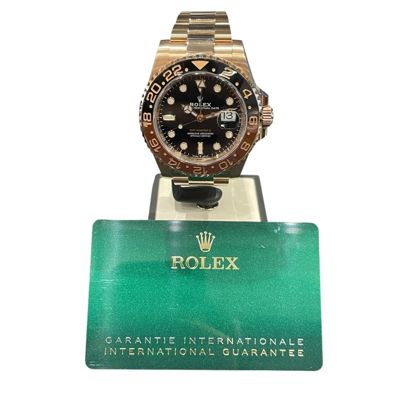 ロレックス ROLEX GMTマスター2 126715CHNR ERG メンズ 腕時計