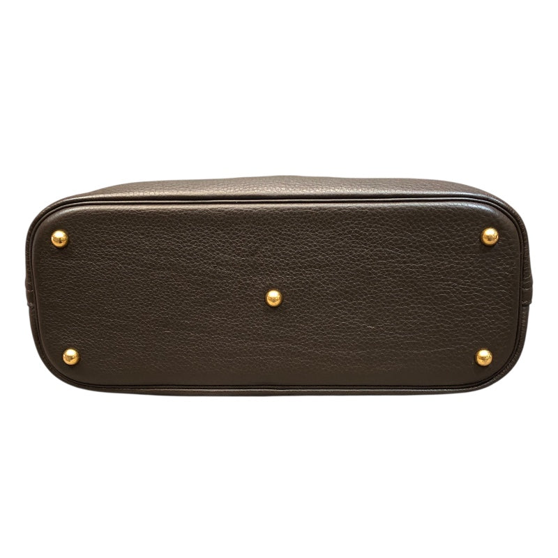 エルメス HERMES ボリード35 □G刻印 ショコラ　ゴールド金具 トリヨン レディース ショルダーバッグ