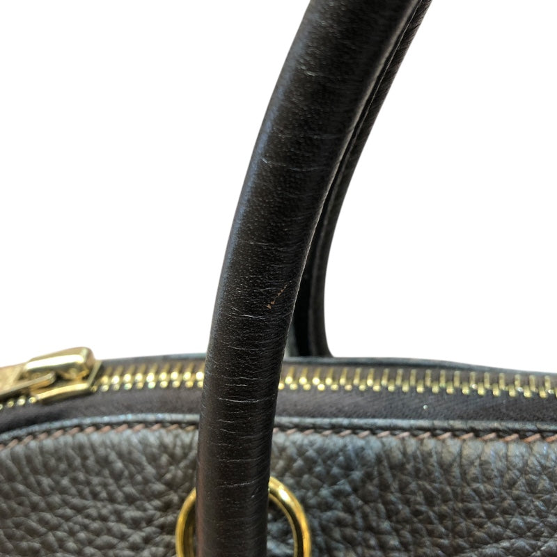 エルメス HERMES ボリード35 □G刻印 ショコラ　ゴールド金具 トリヨン レディース ショルダーバッグ