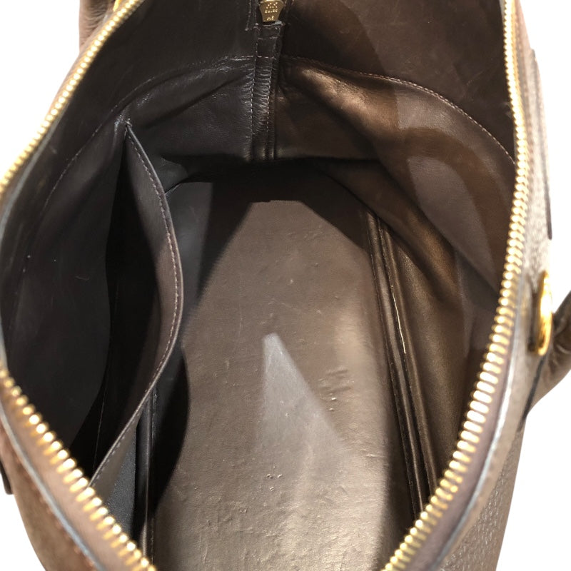 エルメス HERMES ボリード35 □G刻印 ショコラ　ゴールド金具 トリヨン レディース ショルダーバッグ