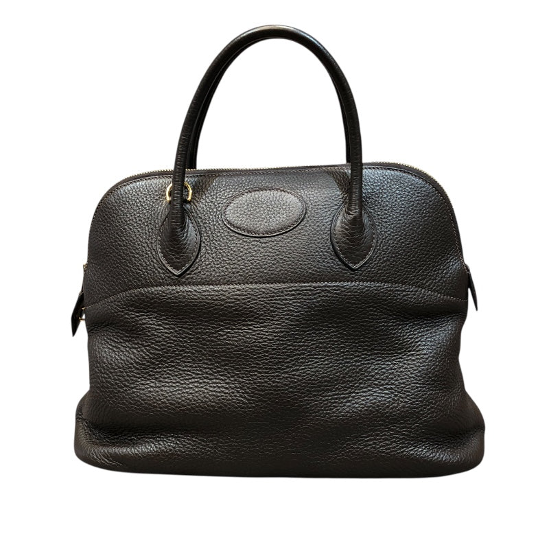 エルメス HERMES ボリード35 □G刻印 ショコラ　ゴールド金具 トリヨン レディース ショルダーバッグ