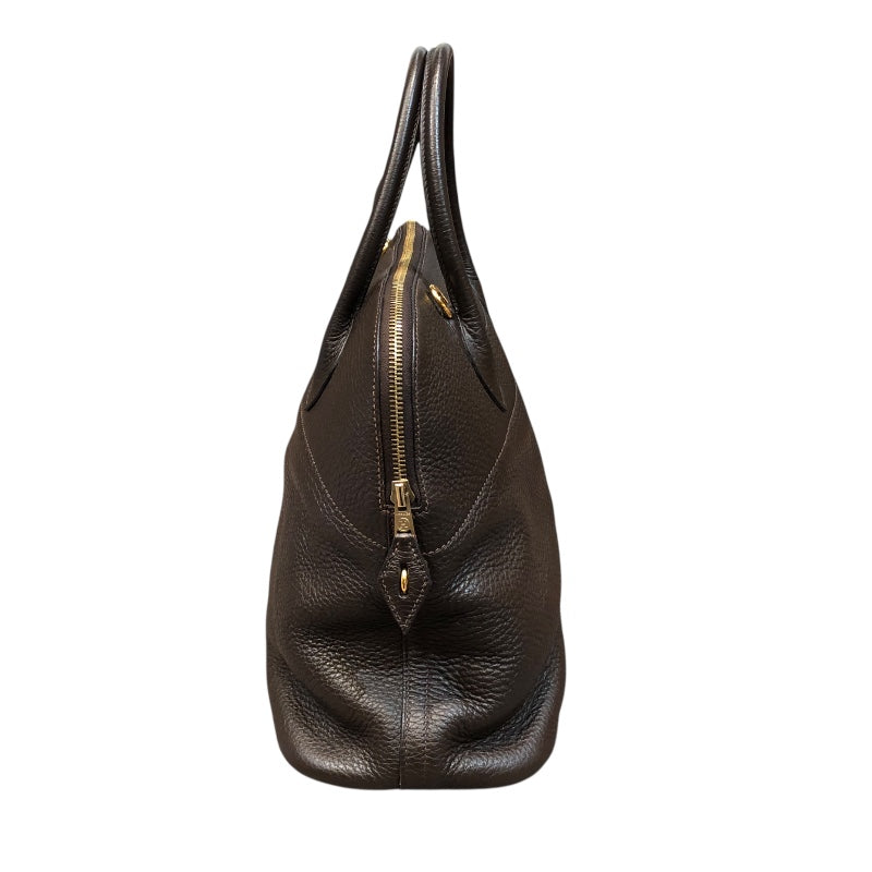 エルメス HERMES ボリード35 □G刻印 ショコラ　ゴールド金具 トリヨン レディース ショルダーバッグ