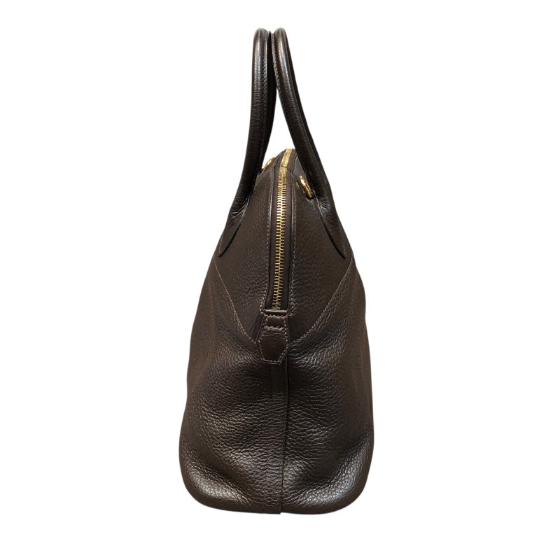 エルメス HERMES ボリード35 □G刻印 ショコラ　ゴールド金具 トリヨン レディース ショルダーバッグ