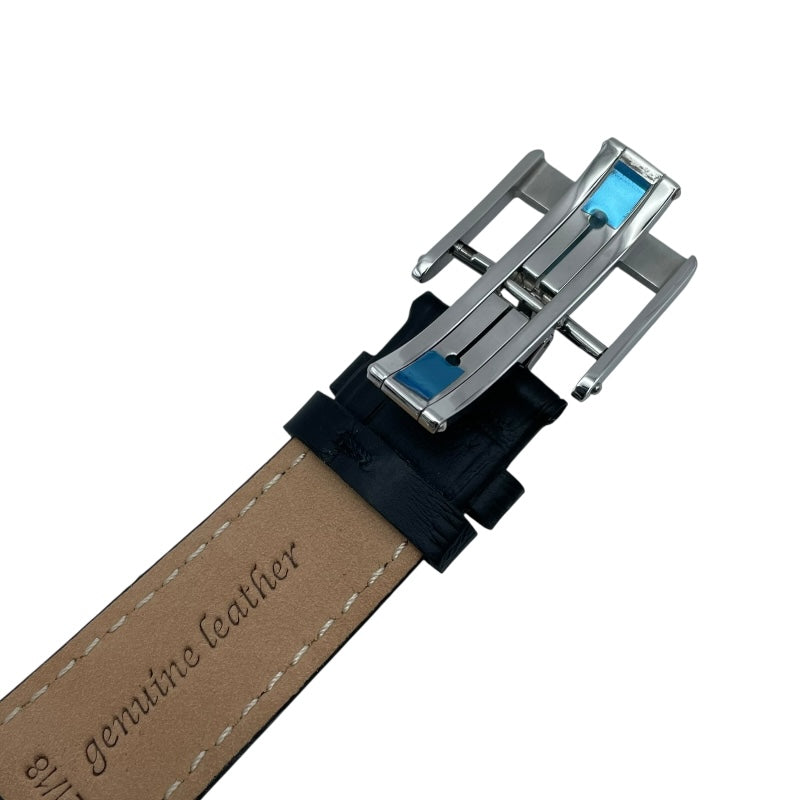 ルイ・ヴィトン LOUIS VUITTON エスカル タイムゾーン Q5.D20 マルチカラー SS/革ベルト（社外品） 自動巻き メンズ 腕時計