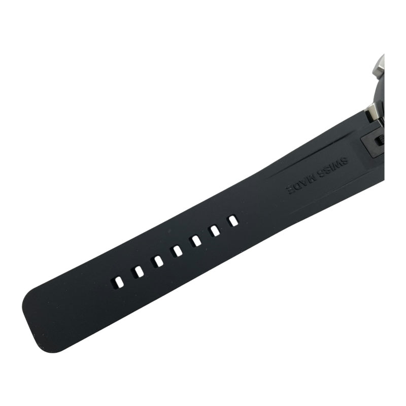 ルイ・ヴィトン LOUIS VUITTON タンブール オトマティック クロノグラフ ダミエ グラフィットレース QA130 ブラック SS(PVD加工） 自動巻き メンズ 腕時計