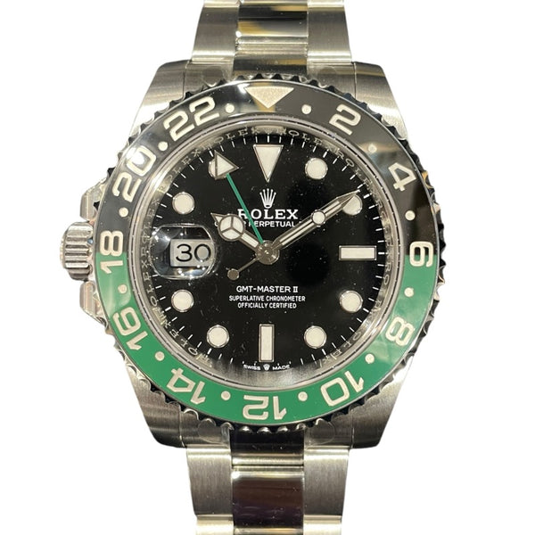 ロレックス ROLEX GMTマスター2 126720VTNR ブラック SS 自動巻き メンズ 腕時計