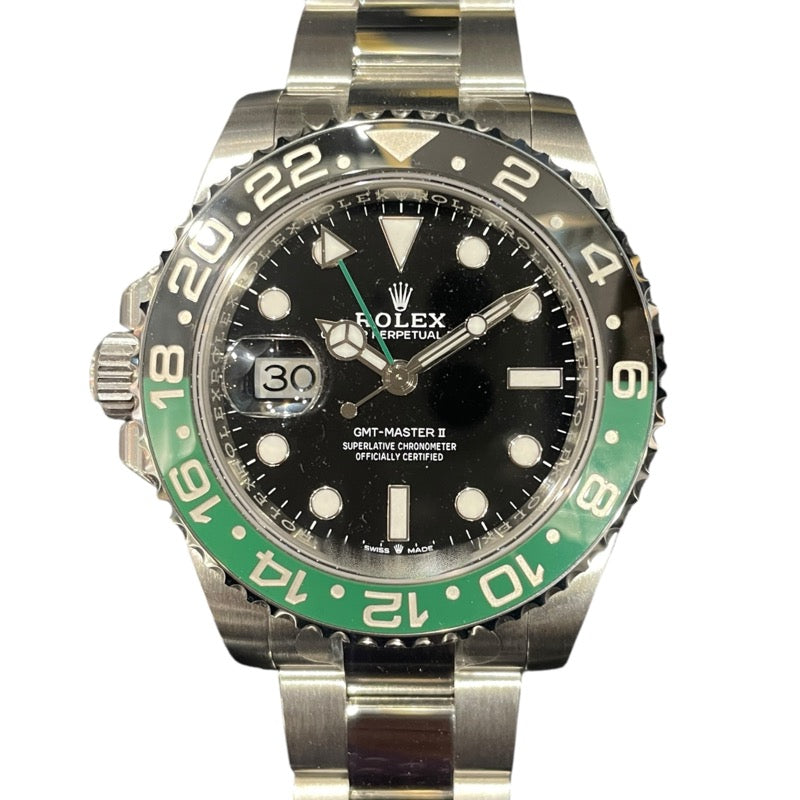 ロレックス ROLEX GMTマスター2 126720VTNR ブラック SS 自動巻き メンズ 腕時計