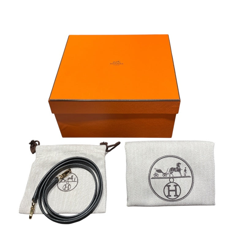 エルメス HERMES ミニケリー2 K刻印 ブラック ゴールド金具 エプソン レディース ショルダーバッグ