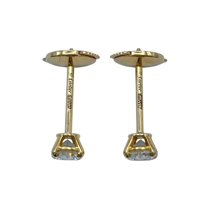 カルティエ Cartier ソリテールダイヤピアス ゴールド 750 ジュエリー