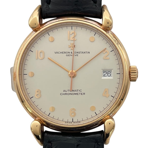 ヴァシュロン・コンスタンタン VACHERON CONSTANTIN コメモレーション ヴェルニサージュ 42003/000R シルバー K18PG メンズ 腕時計