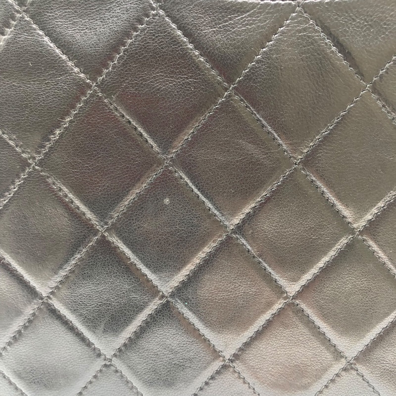シャネル CHANEL マトラッセフルフラップチェーンショルダー ブラック ラムレザー レディース ショルダーバッグ