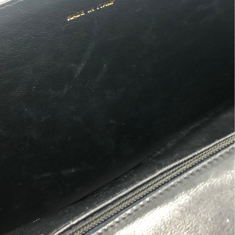 シャネル CHANEL マトラッセフルフラップチェーンショルダー ブラック ラムレザー レディース ショルダーバッグ