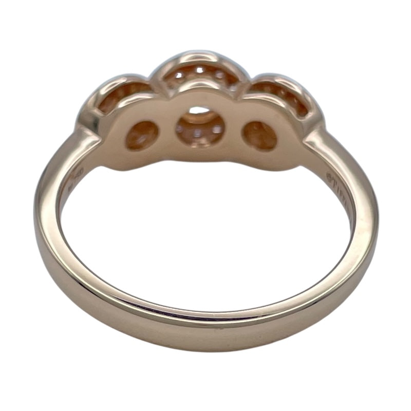 ティファニー TIFFANY＆CO サークレットダイヤリング ピンクゴールド Au750 ジュエリー