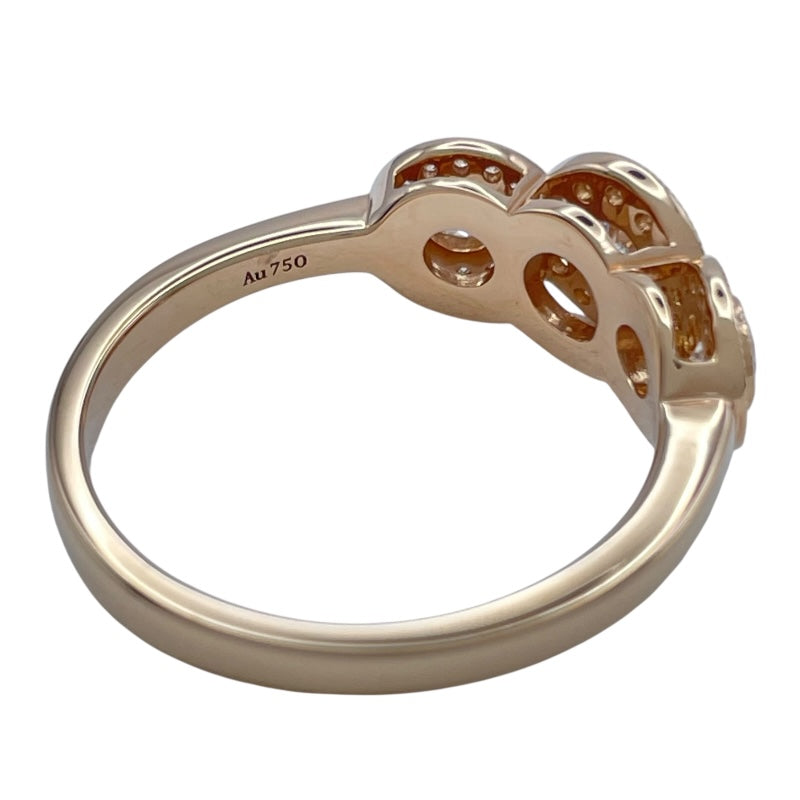 ティファニー TIFFANY＆CO サークレットダイヤリング ピンクゴールド Au750 ジュエリー