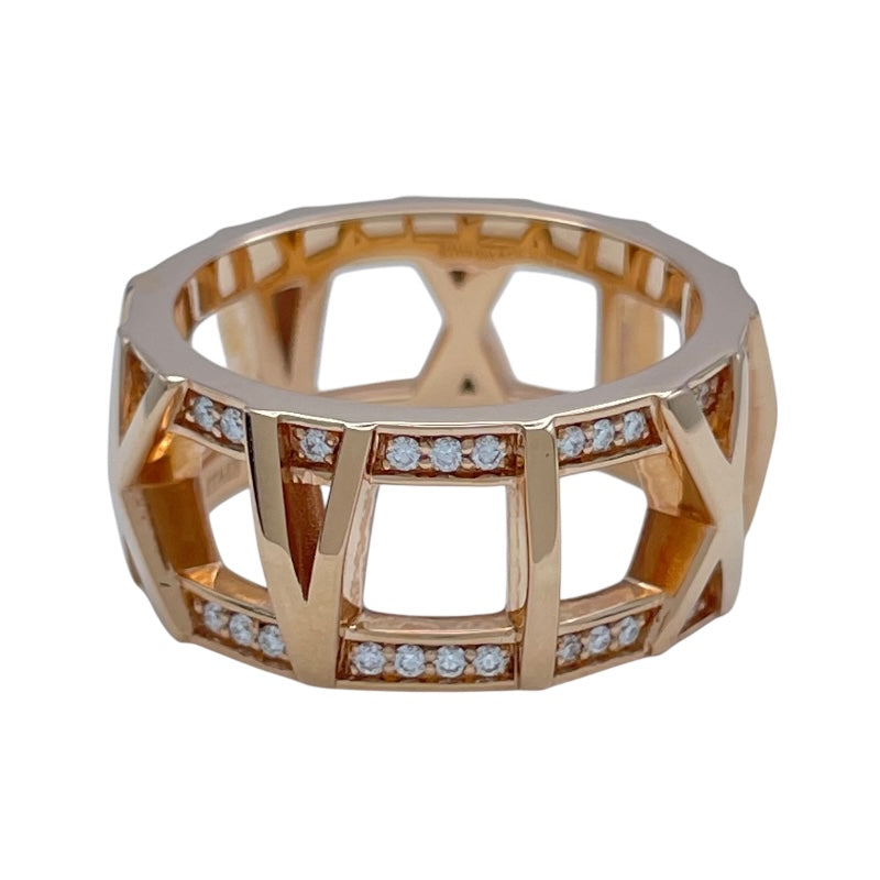 ティファニー TIFFANY＆CO アトラスX オープンダイヤリング ピンクゴールド Au750 ジュエリー