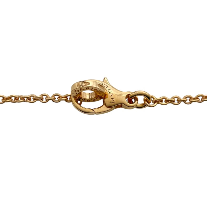 ブルガリ BVLGARI ビーゼロワン ネックレス ピンクゴールド Au750/ホワイトセラミック ジュエリー