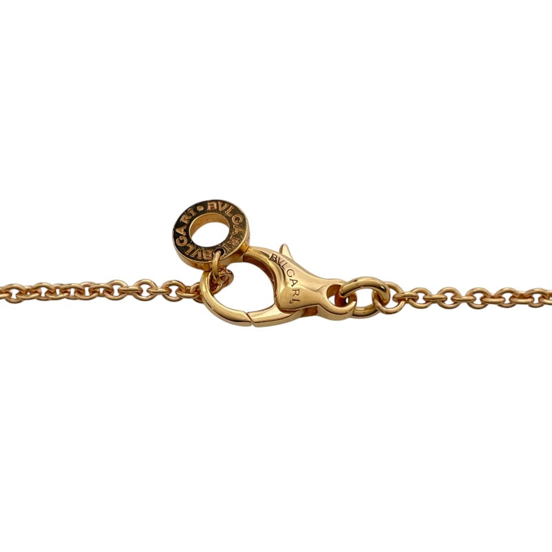 ブルガリ BVLGARI ビーゼロワン ネックレス ピンクゴールド Au750/ホワイトセラミック ジュエリー