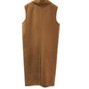 S Max Mara ダブルフェイスベストロングコート 23927603336 キャメル ウール レディース その他アウター