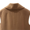 S Max Mara ダブルフェイスベストロングコート 23927603336 キャメル ウール レディース その他アウター