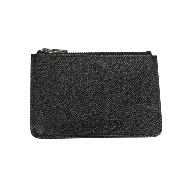 エルメス HERMES コンスタンススリム W刻 ブラック/シルバー金具 エプソン レディース ポーチ