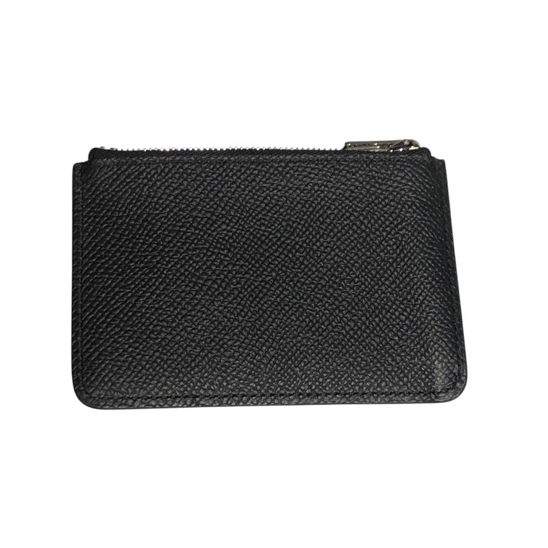 エルメス HERMES コンスタンススリム W刻 ブラック/シルバー金具 エプソン レディース ポーチ