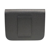 エルメス HERMES コンスタンススリム W刻 ブラック/シルバー金具 エプソン レディース ポーチ