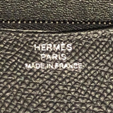 エルメス HERMES コンスタンススリム W刻 ブラック/シルバー金具 エプソン レディース ポーチ