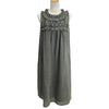 フォクシー FOXEY DAISY LIN for FOXEY リゾートフリルノースリーブワンピース 06400 カーキ トリアセテート レディース ワンピース