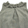 フォクシー FOXEY DAISY LIN for FOXEY リゾートフリルノースリーブワンピース 06400 カーキ トリアセテート レディース ワンピース