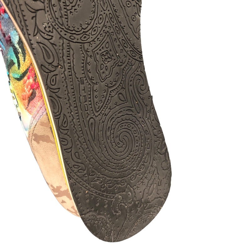 エトロ ETRO 総柄ローカットスニーカー マルチカラー ﾚｻﾞｰ メンズ スニーカー