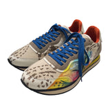 エトロ ETRO 総柄ローカットスニーカー マルチカラー ﾚｻﾞｰ メンズ スニーカー