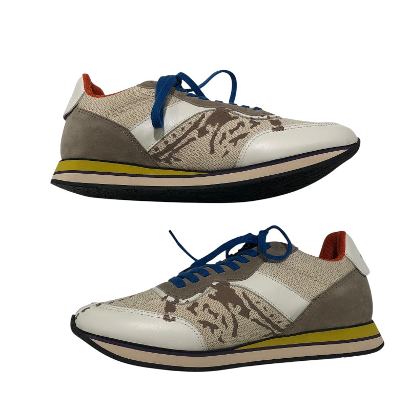エトロ ETRO 総柄ローカットスニーカー マルチカラー ﾚｻﾞｰ メンズ スニーカー