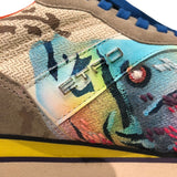 エトロ ETRO 総柄ローカットスニーカー マルチカラー ﾚｻﾞｰ メンズ スニーカー