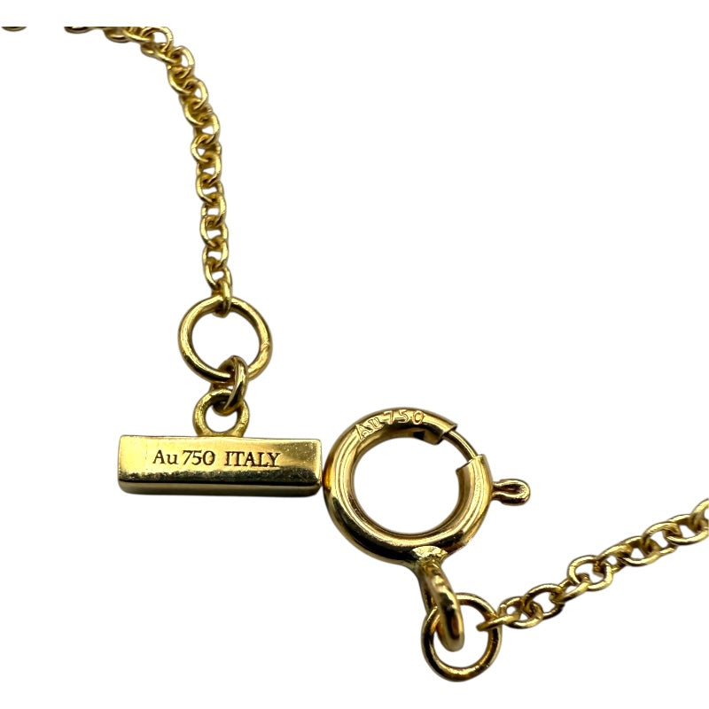 ティファニー TIFFANY＆CO Tトゥサークル ダイヤ/カーネリアン ネックレス イエローゴールド 750YG ジュエリー
