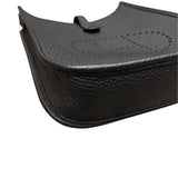 エルメス HERMES エヴリンTPM W刻印 ブラック　シルバー金具 トリヨン レディース ショルダーバッグ