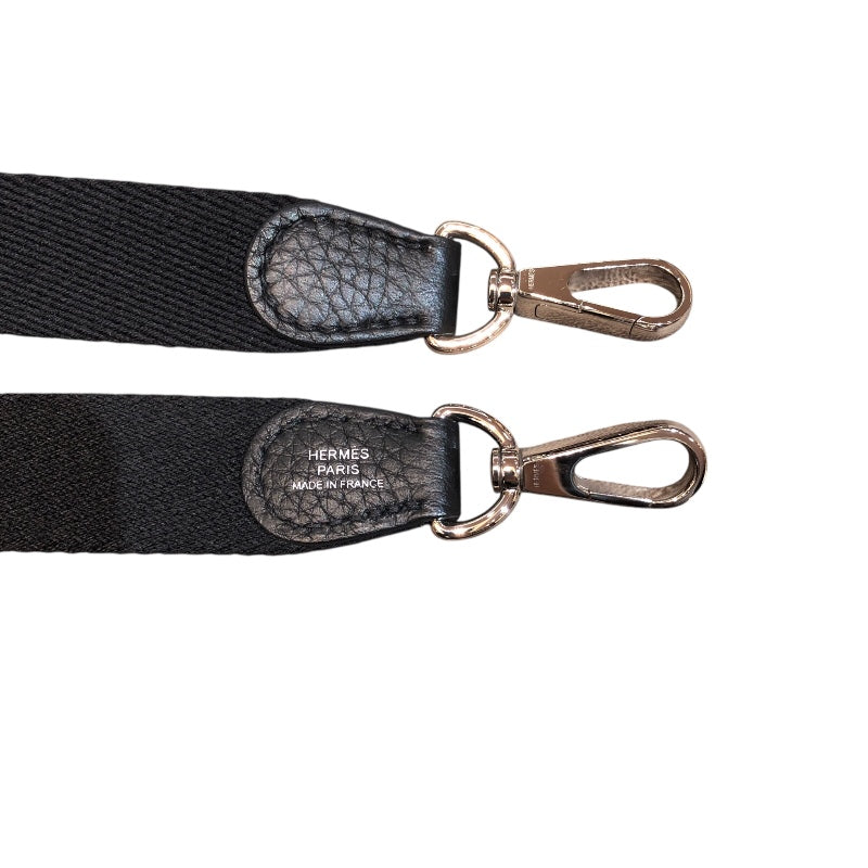 エルメス HERMES エヴリンTPM W刻印 ブラック　シルバー金具 トリヨン レディース ショルダーバッグ